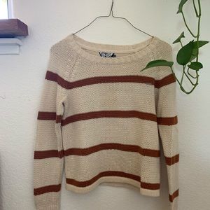 Volcom stripped sweatshirt